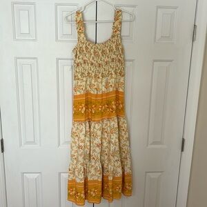 Reddress Marigold floral print dress
